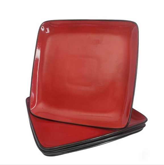 Home Trends Square Plates set of 2 - Picture 1 of 12